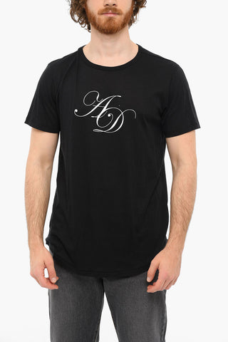 Crewneck Printed AD Short Sleeved T-shirt