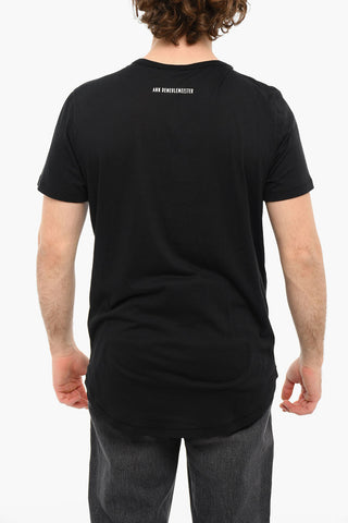 Crewneck Printed AD Short Sleeved T-shirt