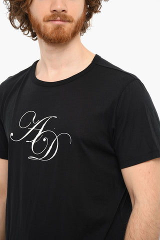 Crewneck Printed AD Short Sleeved T-shirt
