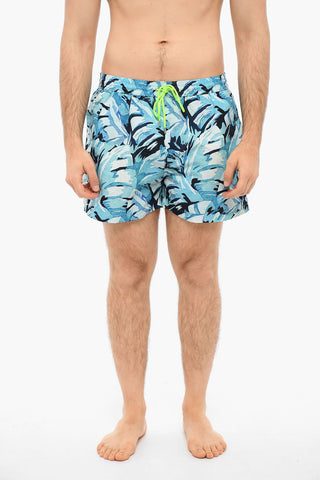 Recycled-nylon MIAMI PALM Swimshorts