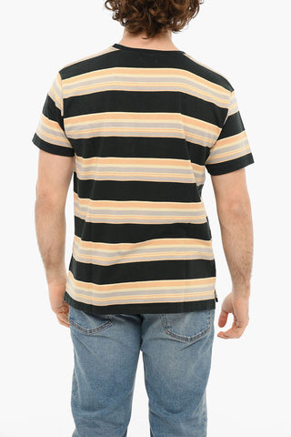 Striped Crewneck Short Sleeved T-shirt