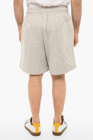Brushed Cotton Shorts With Drawstrings