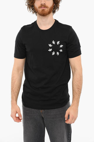 Logo print Crewneck Short Sleeved T-shirt