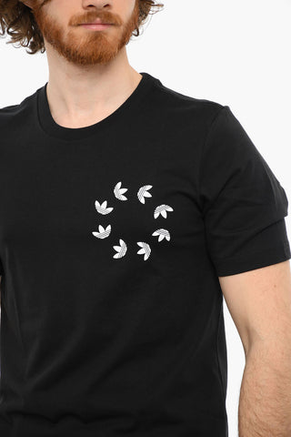Logo print Crewneck Short Sleeved T-shirt