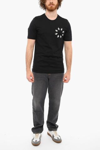 Logo print Crewneck Short Sleeved T-shirt