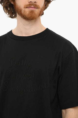 T-shirt A maniche Corte Con Ricamo