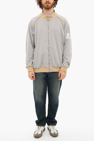 Logo Print Zipped Sweatshirt