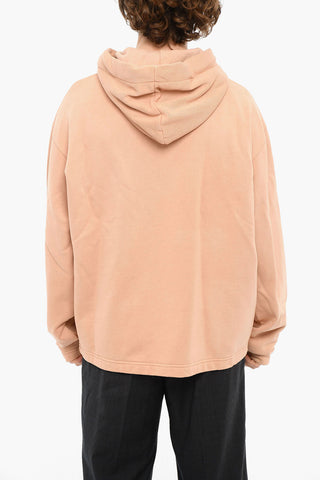 Embroidered Logo Brushed Cotton Hoodie