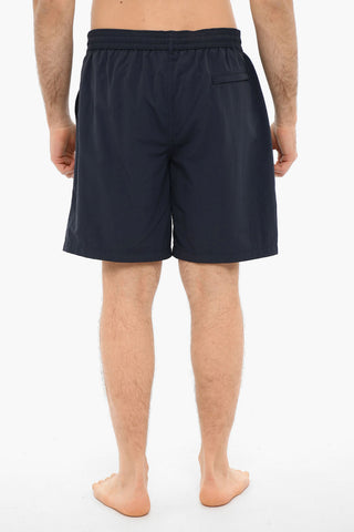 Nylon LONG PLAIN STRIPE Swimshorts