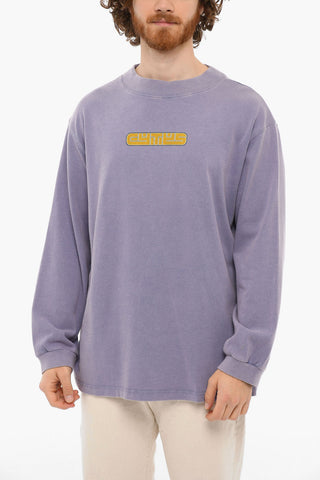 T-shirt A Maniche Lunghe COMPTON Con Stampa Logo