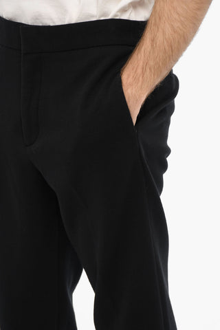 Pantaloni AGDEN Con Vita Elasticizzata E Zip Alla caviglia