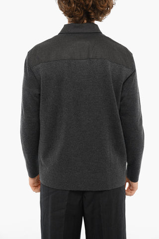 Camicia A Maniche Lunghe Con Taschino