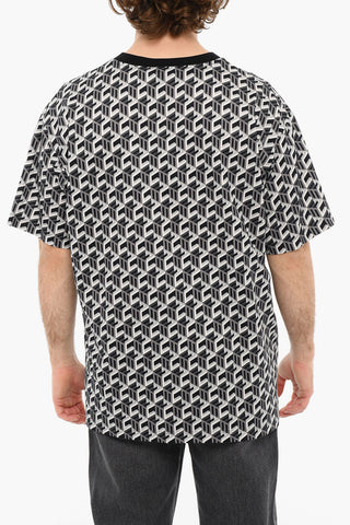 Embroidered Logo Crewneck Short Sleeved T-shirt