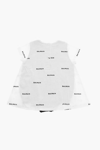 Body Vestito con Stampa Monogram
