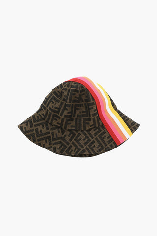 FF-monogram Printed Bucket Hat