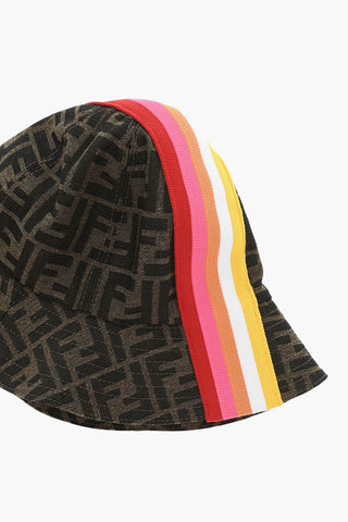 FF-monogram Printed Bucket Hat