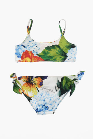 RENAISSANCE Floral-printed Bikini