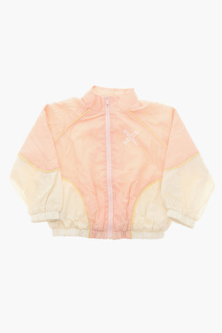 Bomber in Nylon con Stampa Logo