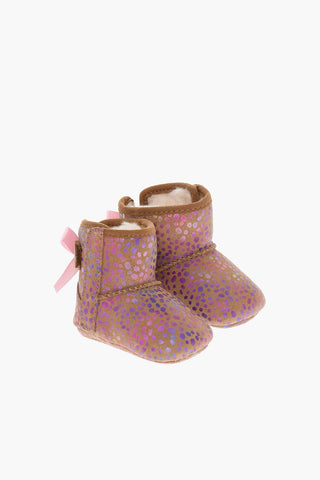 Stivaletti in Suede JESSE BOW con Stampa