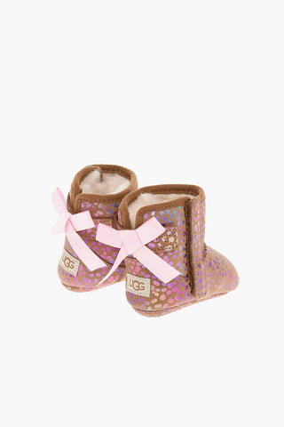 Stivaletti in Suede JESSE BOW con Stampa