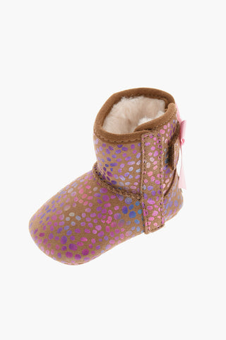 Stivaletti in Suede JESSE BOW con Stampa