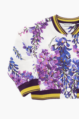 RENAISSANCE Brushed-cotton Sweatshirt Floral Print