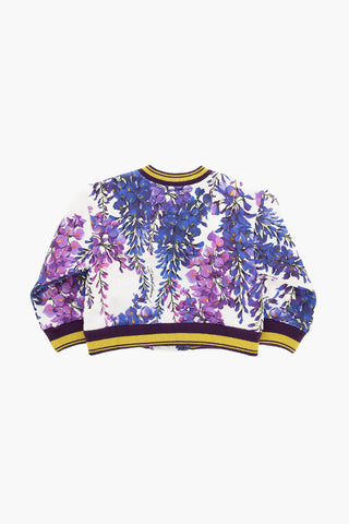 RENAISSANCE Brushed-cotton Sweatshirt Floral Print