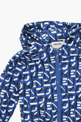 Monogram-printed Nylon Raincoat