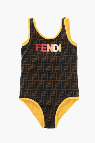 Monogram-printed One-piece Swimsuit