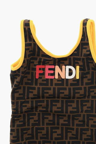 Monogram-printed One-piece Swimsuit