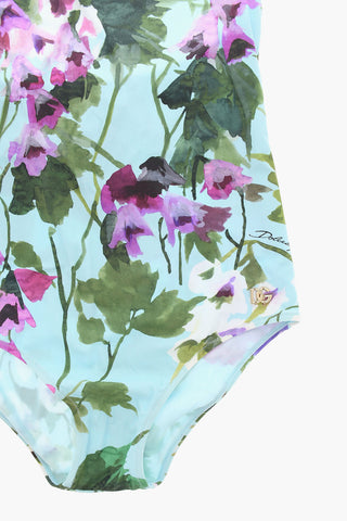 Floral-printed One-piece Swimsuit