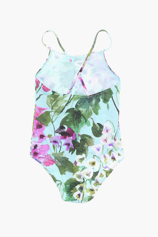 Floral-printed One-piece Swimsuit