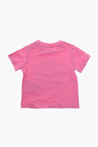 T-shirt with SMILE SUN Print