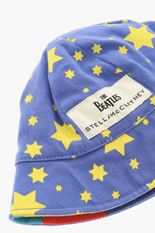 THE BEETLES Star-printed Bucket Hat