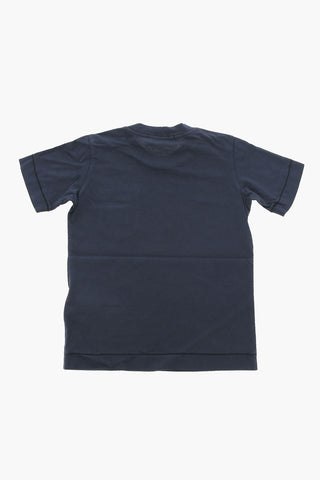 Crewneck T-shirt with Breast Pocket