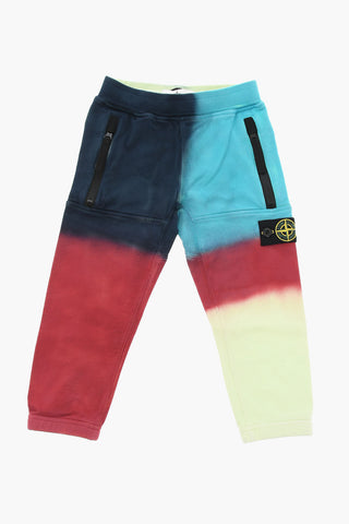Brushed-cotton Joggers with Logo Patch