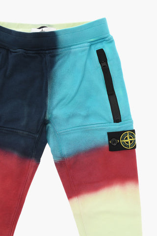Brushed-cotton Joggers with Logo Patch
