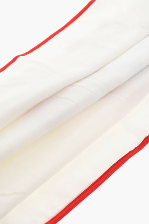 Cotton Blanket with Logo Print