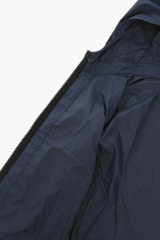 Giacca a vento in Nylon con Patch Logo