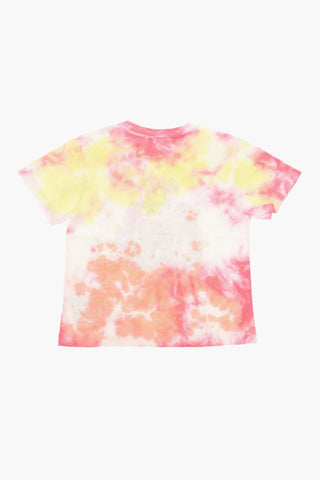 THE BEATLES T-shirt Tye-dye con Stampa Band