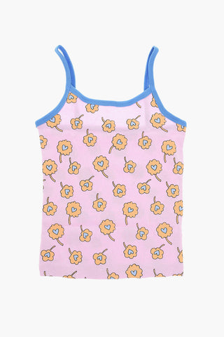 7 Tank Top Set with Floral Print