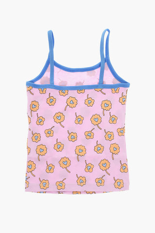7 Tank Top Set with Floral Print