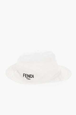 Debossed-logo Bucket Hat