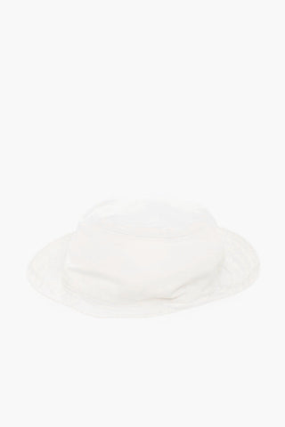 Debossed-logo Bucket Hat