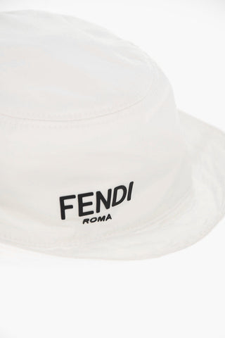 Debossed-logo Bucket Hat