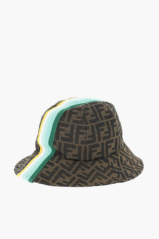 Cappello Bucket RAINBOW con Stampa Monogram