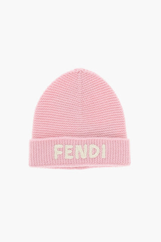 Cappello in Lana Crochet con Ricamo Logo