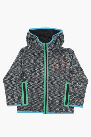 Set Felpa e Joggers in Jersey con Stampa Logo