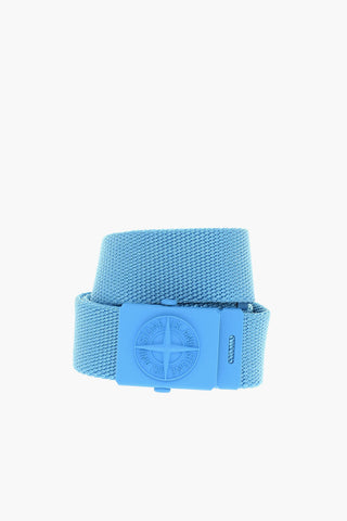 Canvas Belt with Debossed Logo