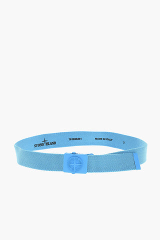 Canvas Belt with Debossed Logo